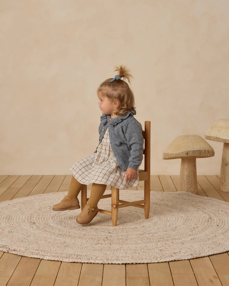 Ruffle Collar Cardigan | Ocean