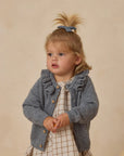 Ruffle Collar Cardigan | Ocean