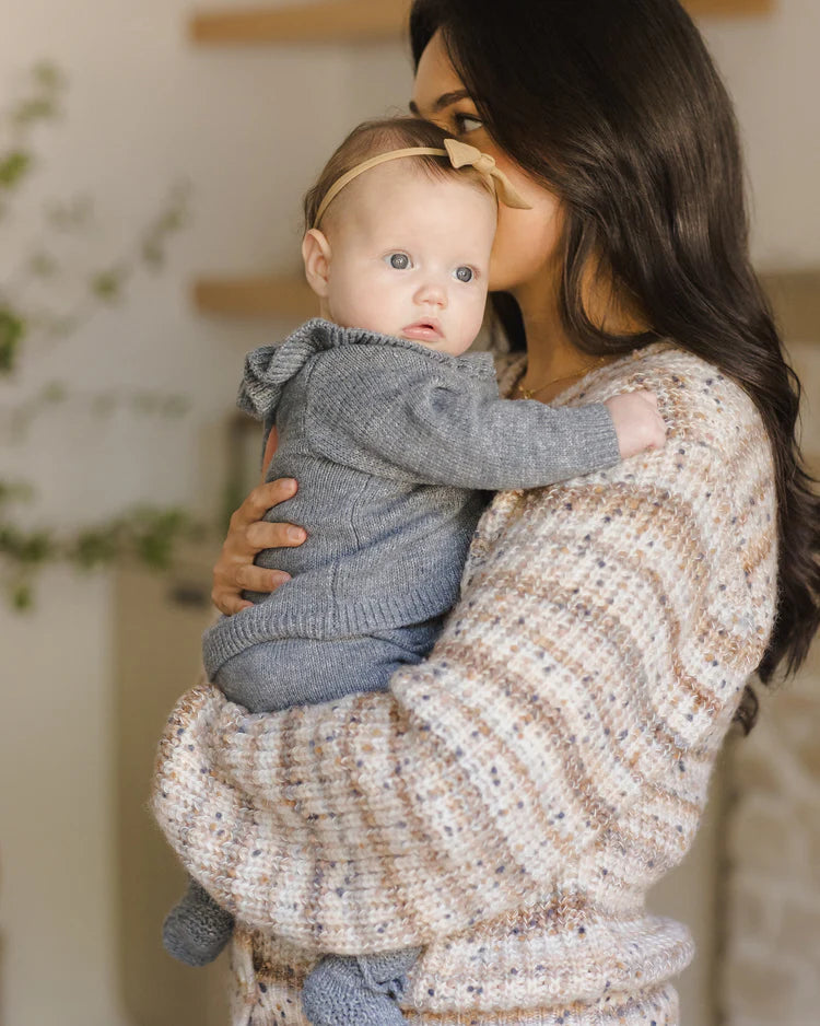 Ruffle Collar Cardigan | Ocean