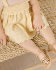 Mae Smocked Top + Bloomer Set | Yellow