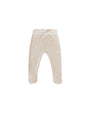 Footed Knit Pant | Oat