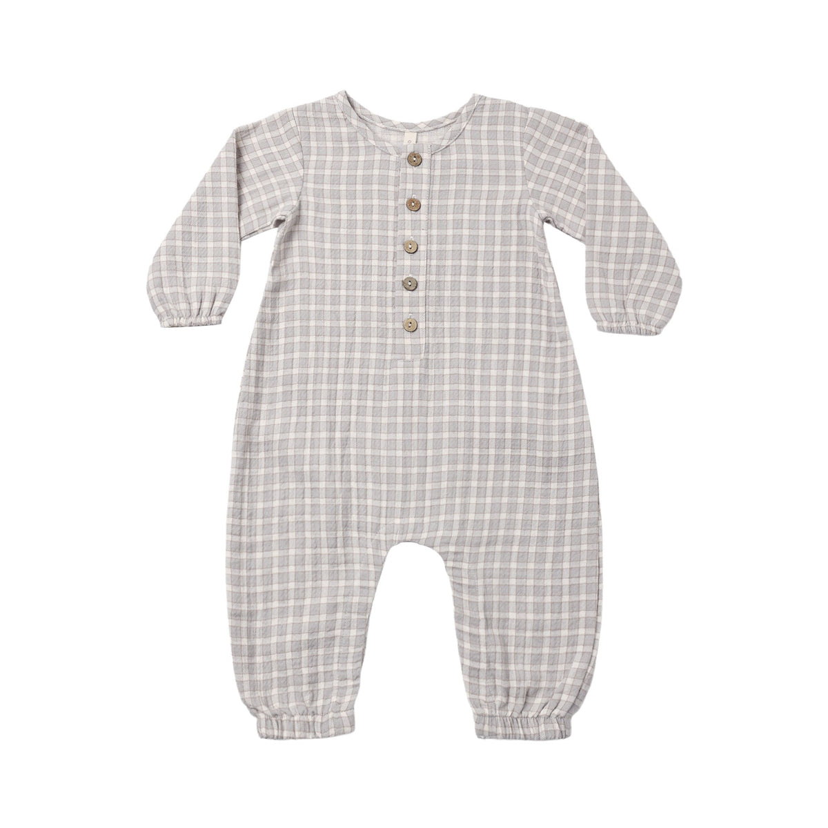 Woven Jumpsuit | Blue Gingham