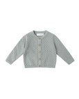 Knit Cardigan | Steel Blue