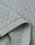 Knit Cardigan | Steel Blue