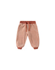 Velour Relaxed Sweatpant | Candy Stripe