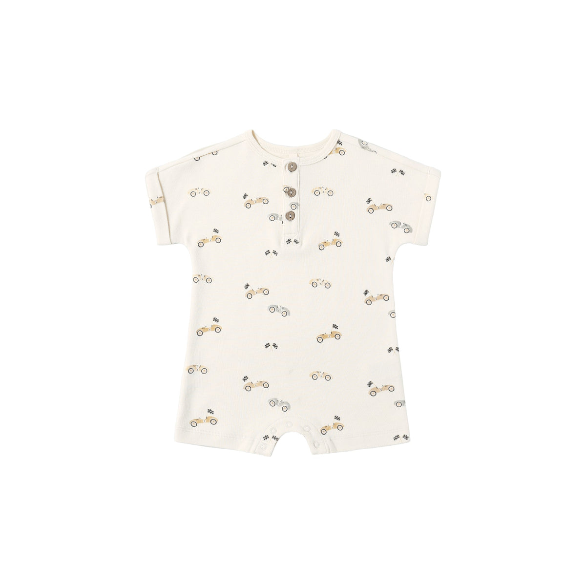 Quincy Mae Short Sleeve One-Piece | Race Car