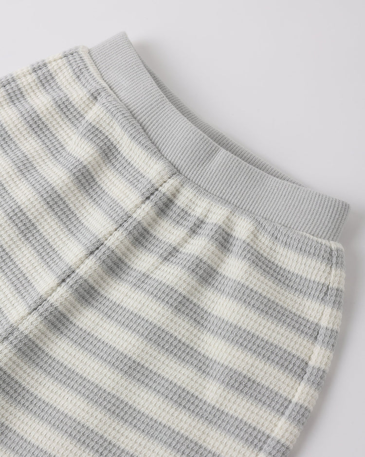 Waffle Sweater Set || Sky Stripe