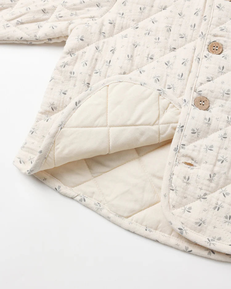 Quilted Jacket | Bluebell