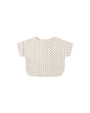 Woven Boxy Top | Cedar Check