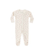 Zip Long Sleeve Sleeper Footie || Flower Field