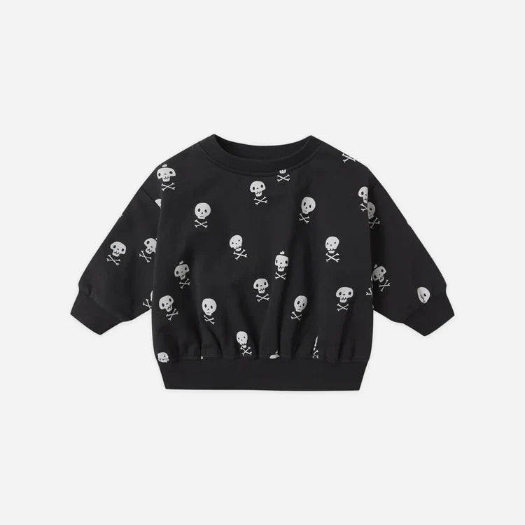 Relaxed Fleece Sweatshirt | Crossbones