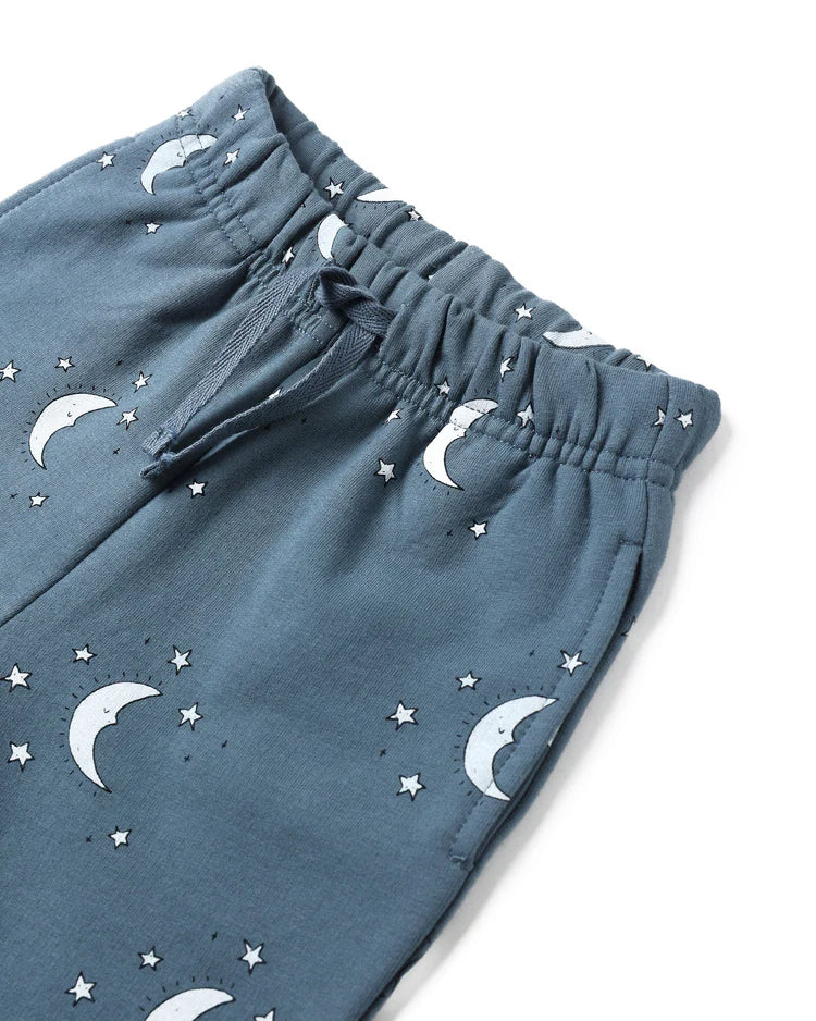Relaxed Fleece Sweatpant | Silver Moons