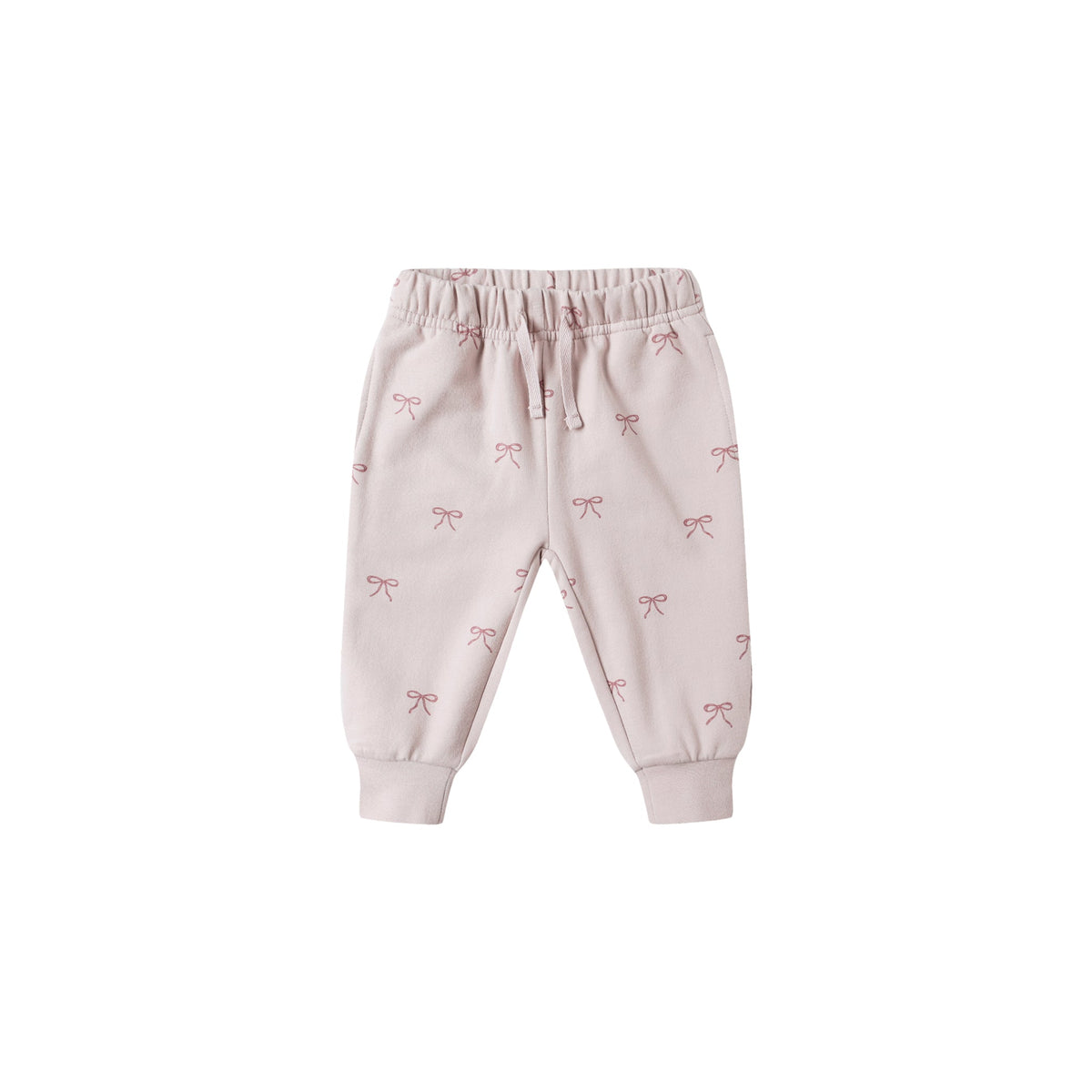 Quincy Mae Relaxed Fleece Pant | Bows