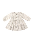 Ruffle Collar Button Dress | Bluebell