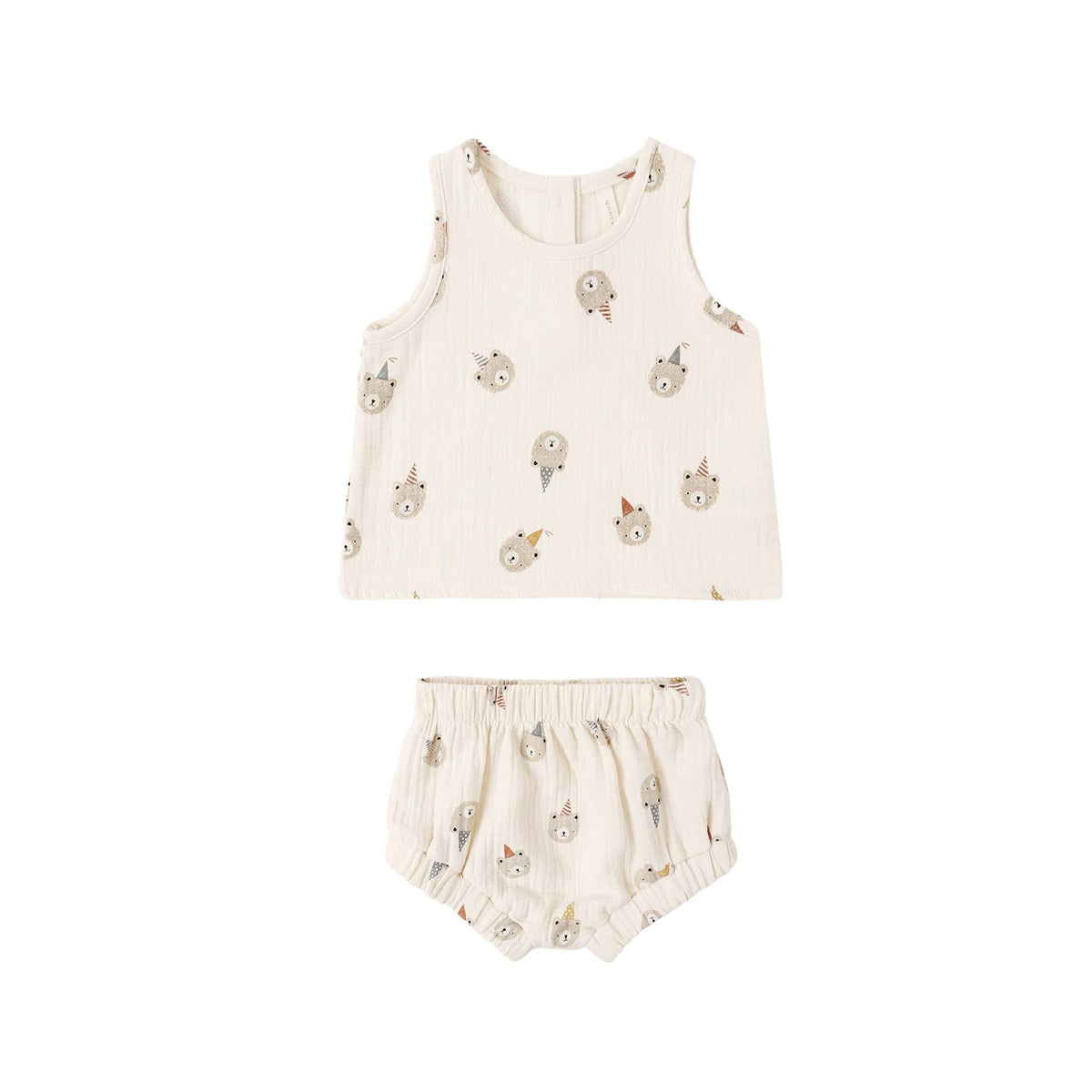 Quincy Mae Woven Tank Set | Party Bears