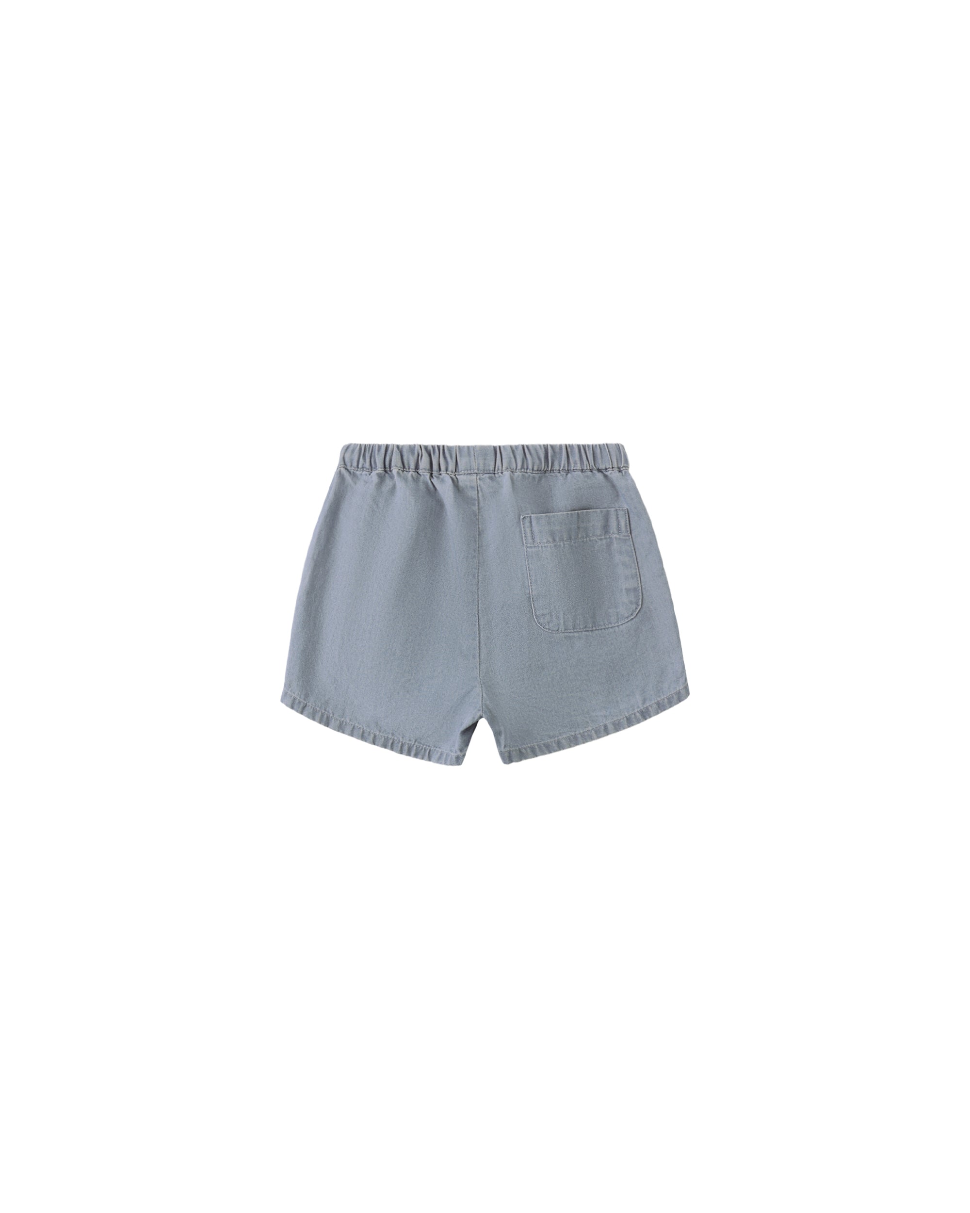 Utility Short || Chambray