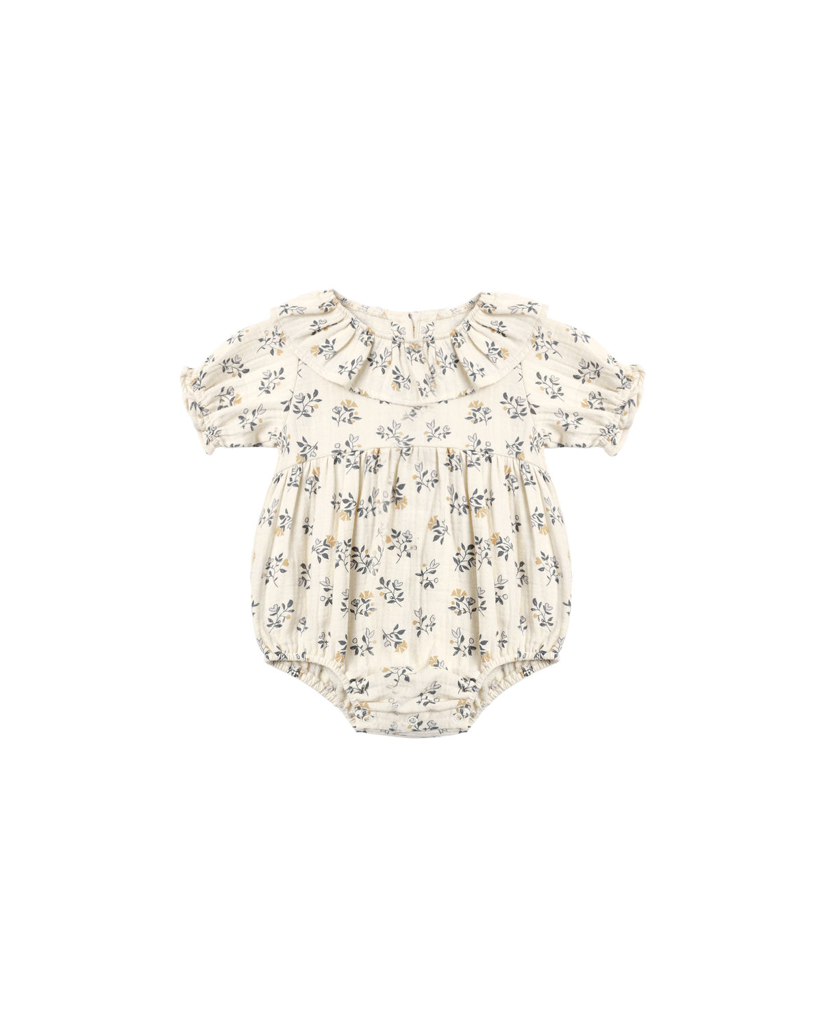 Quincy Mae Collared Romper | French Floral