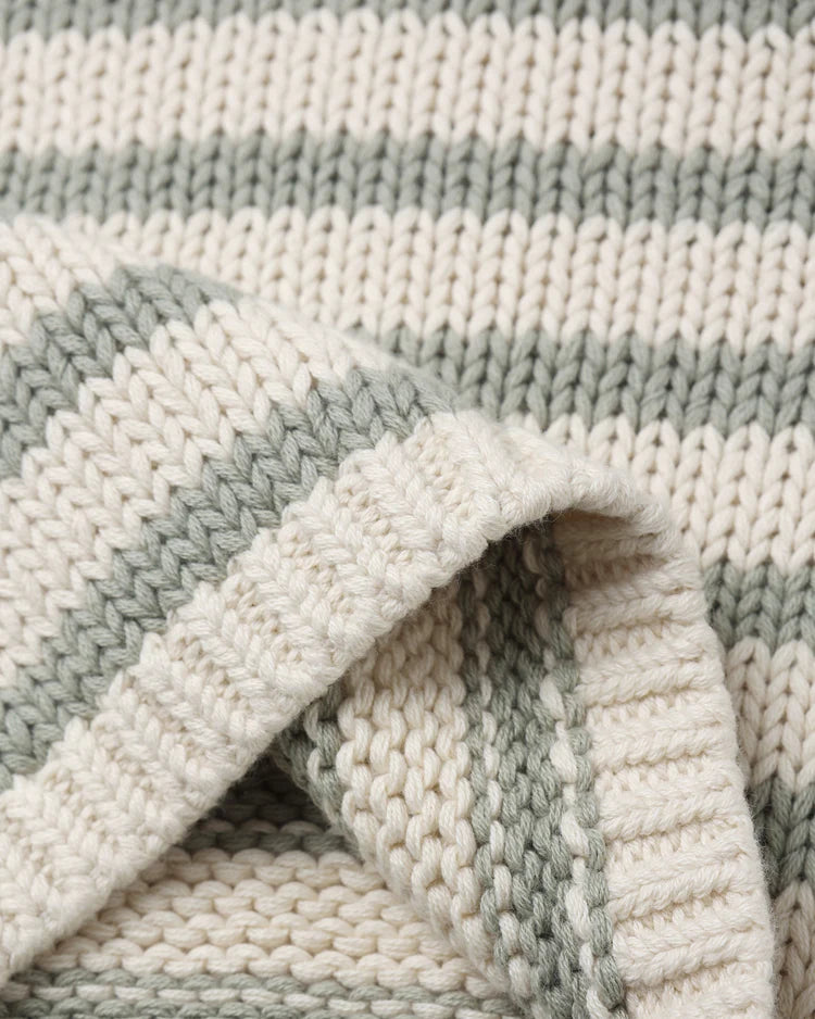 Rex Sweater | Fern Stripe