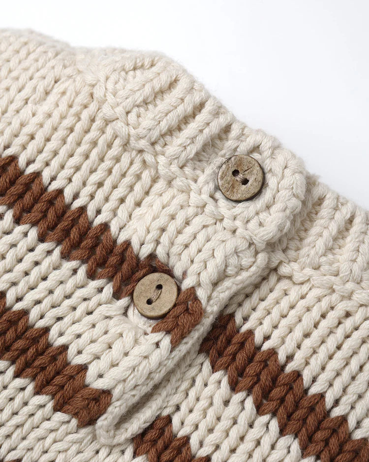 Rex Sweater | Cedar Stripe