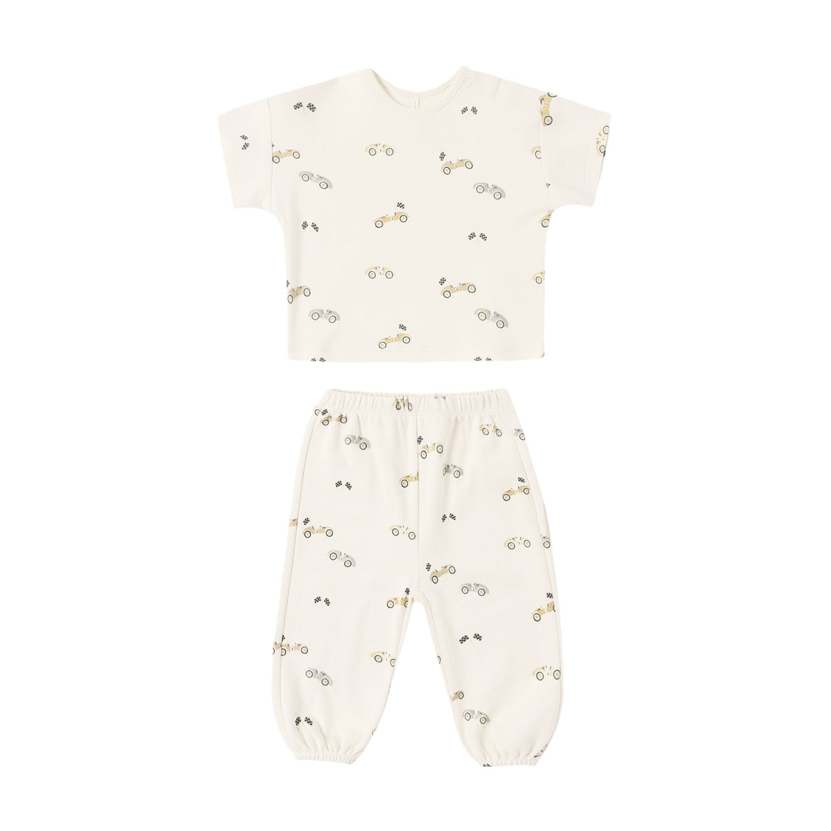 Quincy Mae Jersey Tee + Pant Set | Race Car