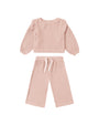 Ruffle Cozy Set | Rose