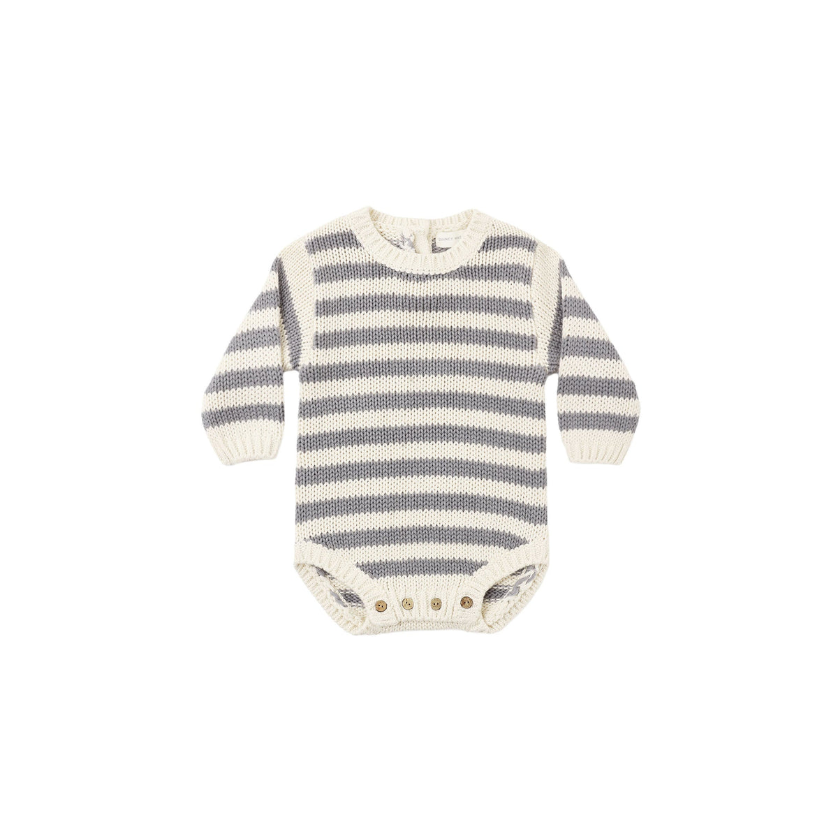 Rex Romper | Slate Stripe
