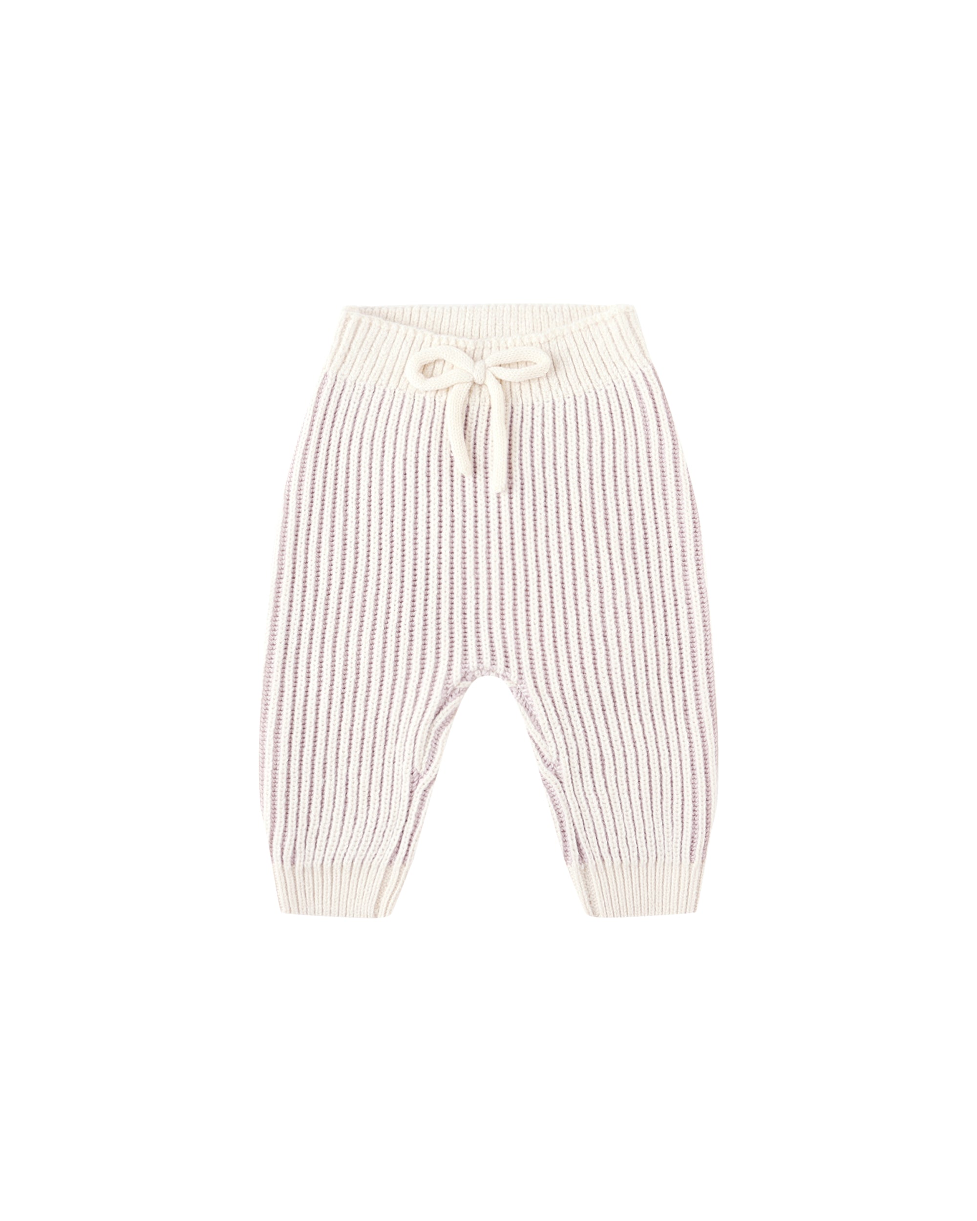 Chunky Knit Pant | Lilac