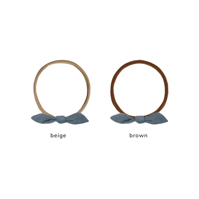 Quincy Mae Little Knot Headband | Ocean