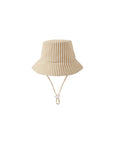 Bucket Hat || Honey Stripe Small
