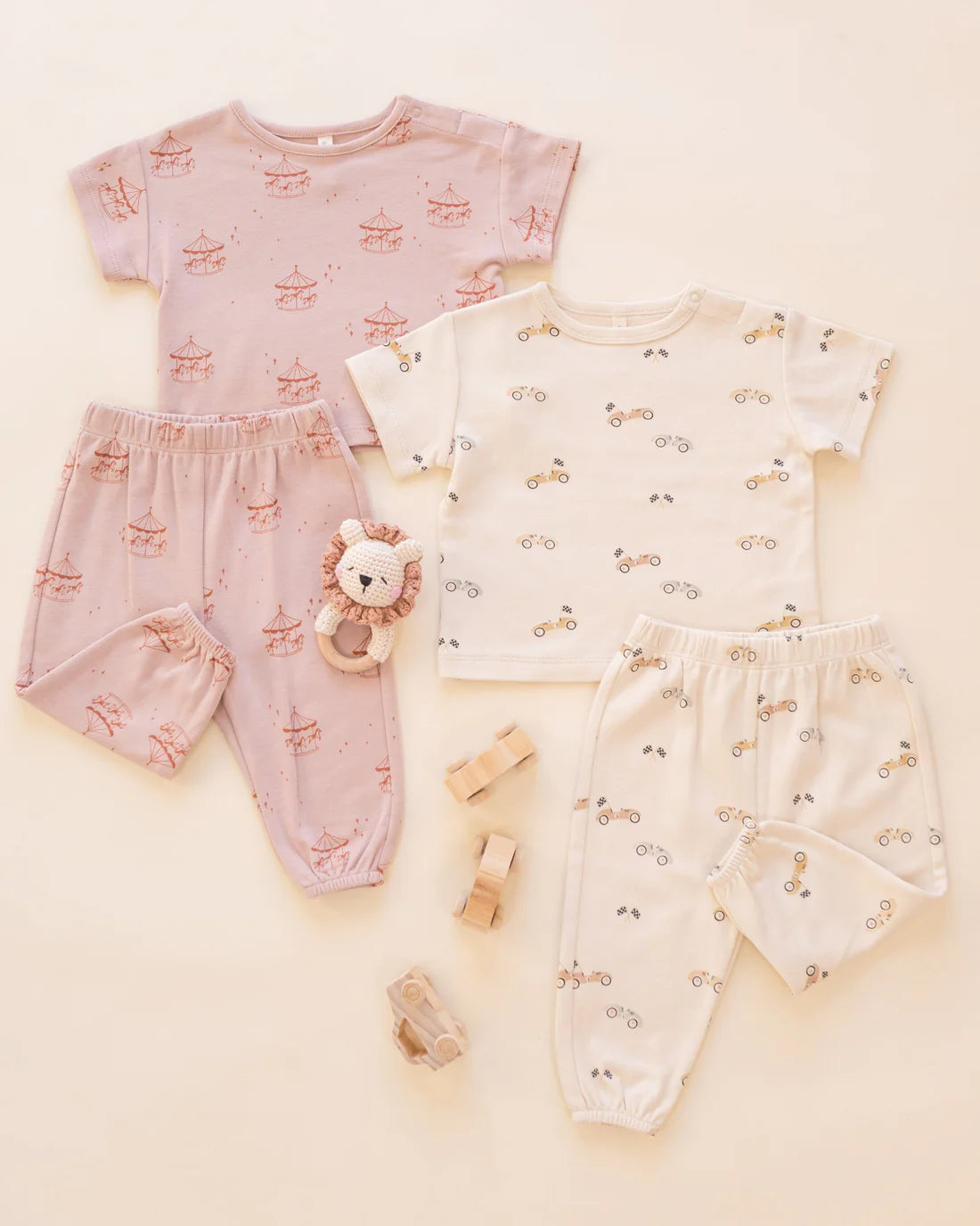 Jersey Tee + Pant Set || Race Car