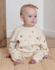Waffle Sweater Set || Confetti Hearts