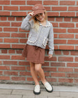 Collared Cardigan | Dusty Blue