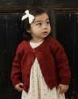 Fuzzy Cardigan | Ruby