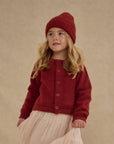 Fuzzy Cardigan | Ruby