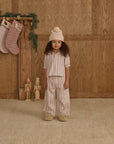 Ruffle Pajamas | Candy Cane Stripe