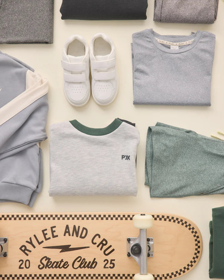 Relaxed Sweatshirt | Heathered Ash