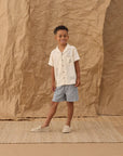 Perry Short | Marine Gingham
