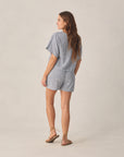 Women's Juniper Set | Marine Gingham