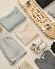 Cove Essential Pocket Tee || Heathered Pebble