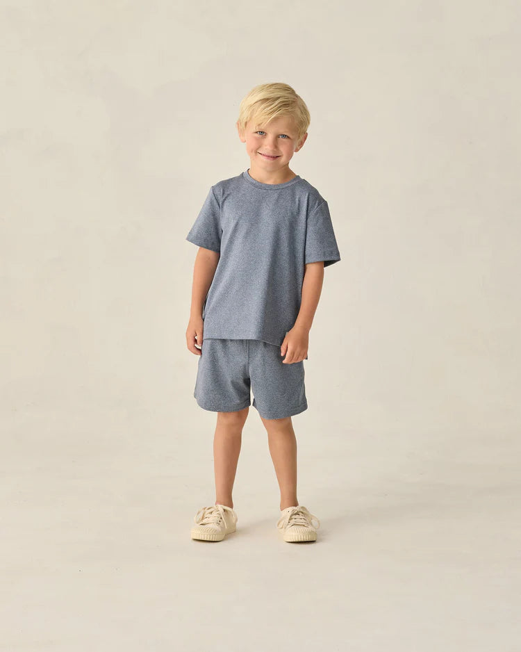 Oceanside Tech Short | Heathered Marine