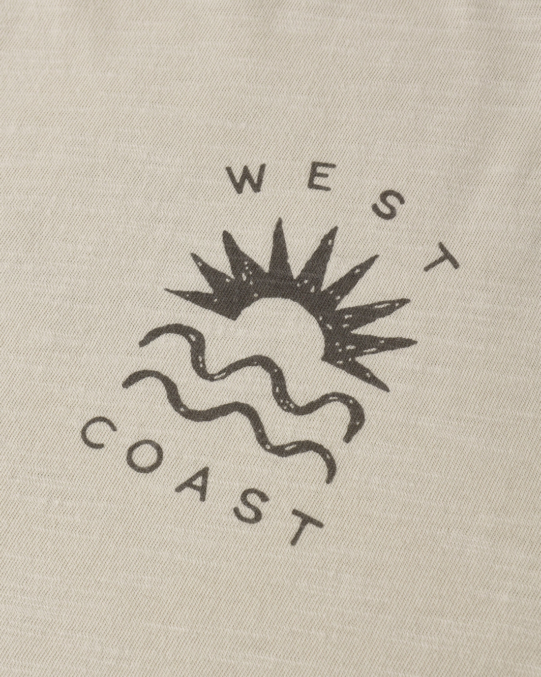 Raw Edge Tee || West Coast