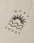 Raw Edge Tee || West Coast
