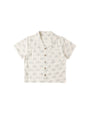 Lapel Collar Shirt || Palm Trees