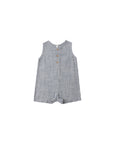 Mavrick Romper | Marine Gingham
