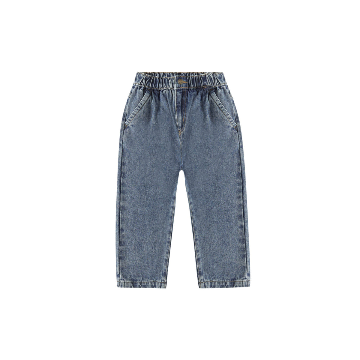 Rylee & Cru Baggy Pant | Indigo Denim 6-7Y
