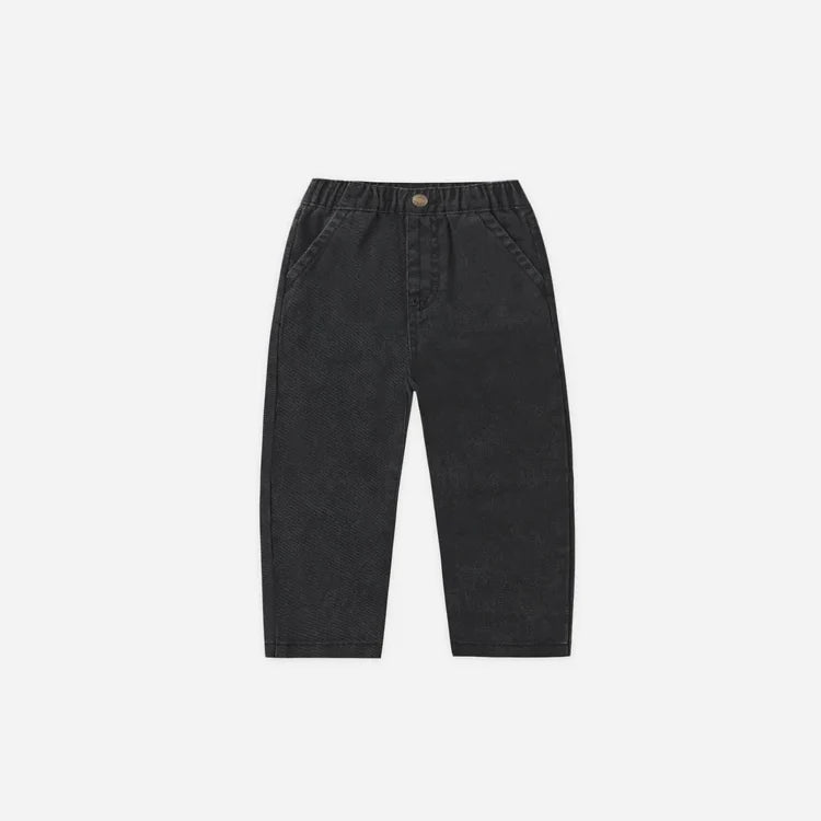 Rylee & Cru Baggy Pant | Washed Black