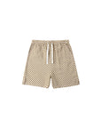 Perry Short || Ocre Check