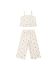 Kayli Set || Embroidered Daisies