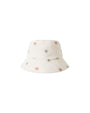 Bucket Hat || Embroidered Daisies