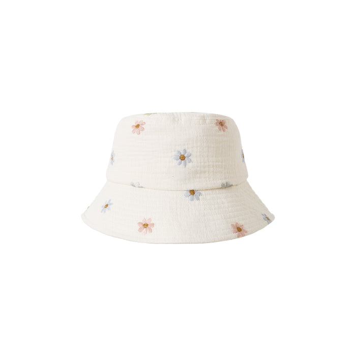 Rylee & Cru Bucket Hat | Embroidered Daisies